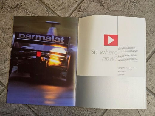 Red Bull Sauber Petronas Info Katalog